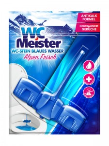 Zawieszka do toalety barwiąca wodę WC Meister Alpen Frisch