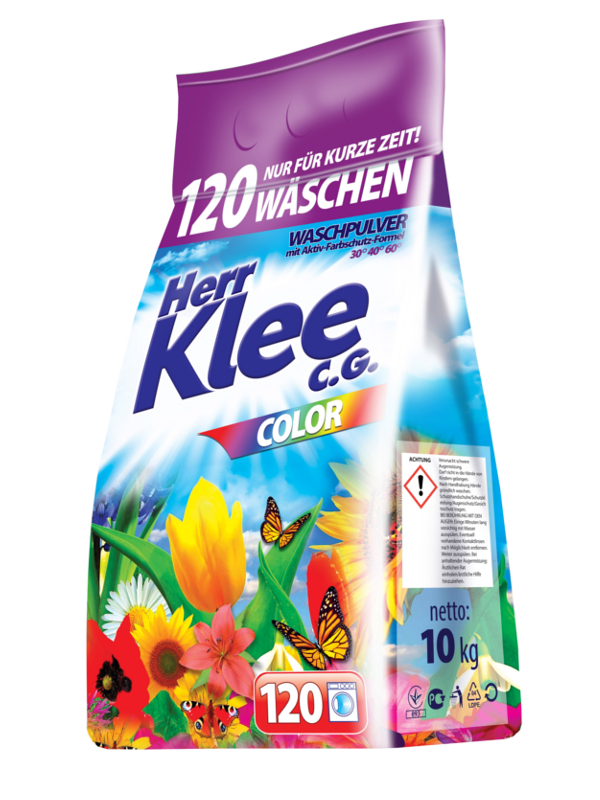 Waschpulver Herr Klee Color