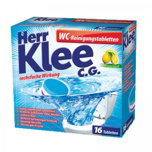 WC-Entkalker-Tabs Herr Klee C.G.