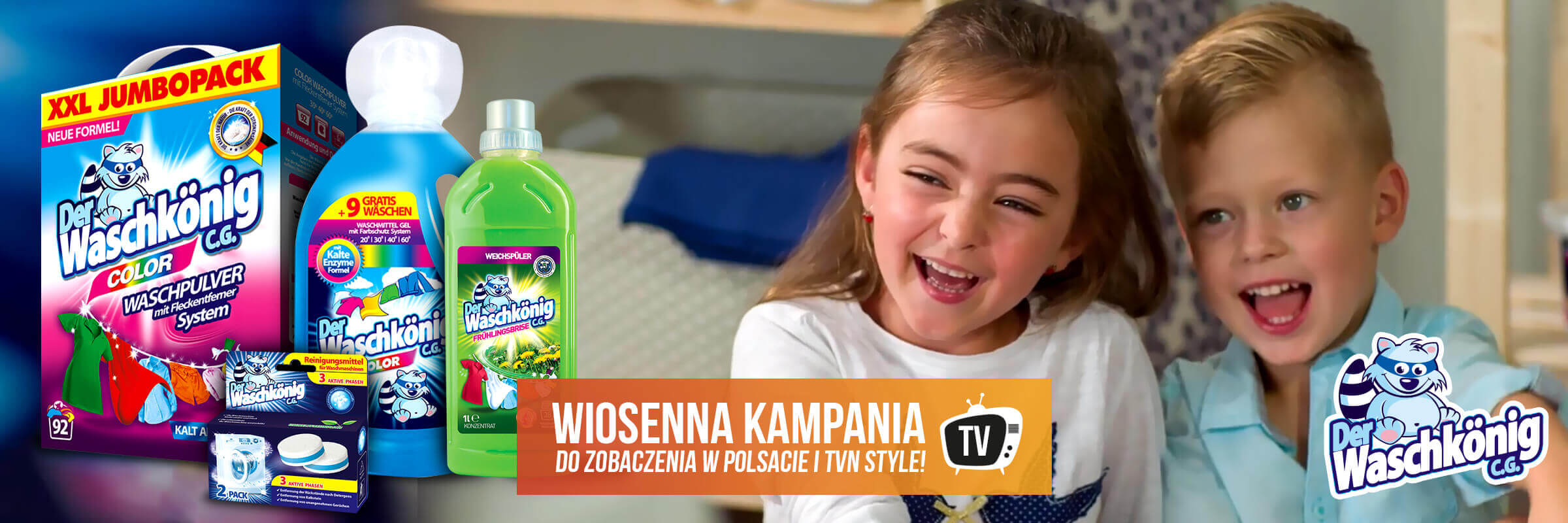 Ruszyła wiosenna kampania marki Waschkonig w polskiej TV!