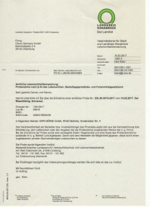 Zgodność produktów Clovin Germany z obowiązującymi normami prawnymi