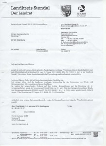 Zgodność produktów Clovin Germany z obowiązującymi normami prawnymi